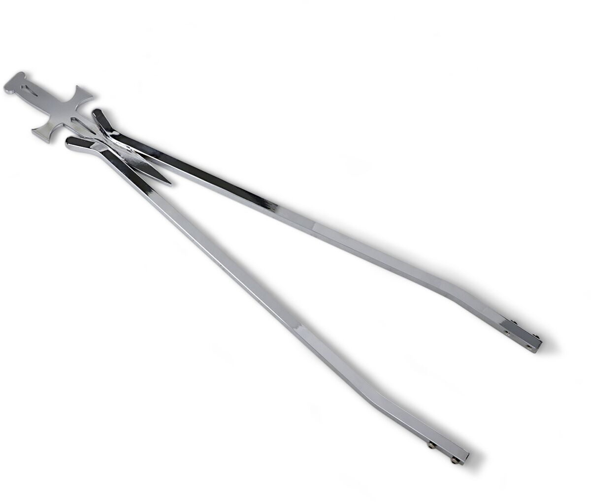 Cycle Visions 30 Daggertude Stick Wide SISSY BARS - MOTORCYCLE Cycle Visions