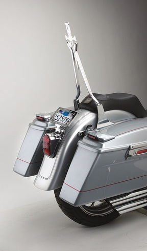 Cycle Visions 18 Daggertude Stick Wide SISSY BARS - MOTORCYCLE Cycle Visions
