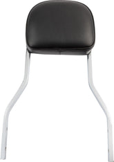 Cobra Short Square Sissy Bar Chrome With Pad Hd Sissy Bars Cobra
