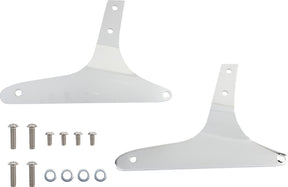 Cobra Short Square Sissy Bar Chrome With Pad Hd Sissy Bars Cobra