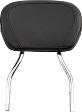 Cobra Short Round Sissy Bar Chrome With Pad Hd Sissy Bars Cobra