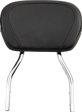 Cobra Short Round Sissy Bar Chrome With Pad Hd Sissy Bars Cobra