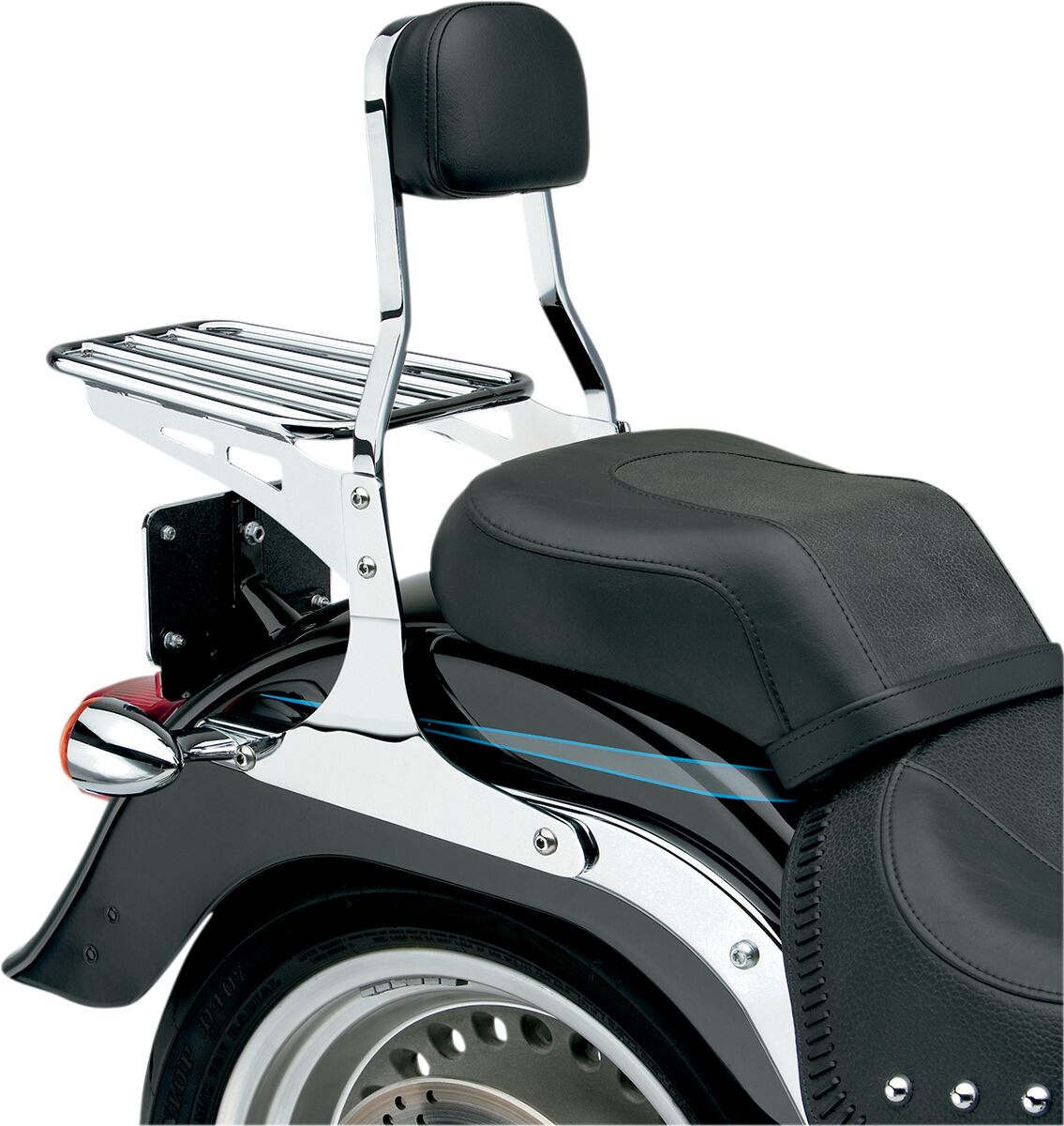 Cobra Sissy Bar Shrt Flstf/Fxst SISSY BARS - MOTORCYCLE Cobra