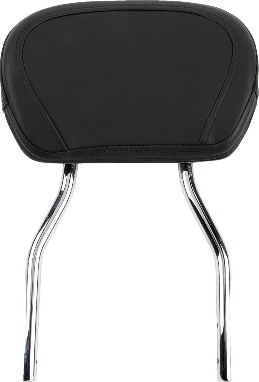 Cobra Short Round Sissy Bar Chrome With Pad Hd Sissy Bars Cobra