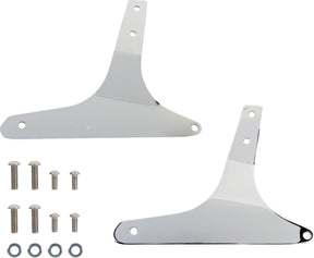 Cobra Short Round Sissy Bar Chrome With Pad Hd Sissy Bars Cobra
