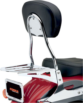 Cobra Sissy Bar Rnd Std 04 19 Xl SISSY BARS - MOTORCYCLE Cobra
