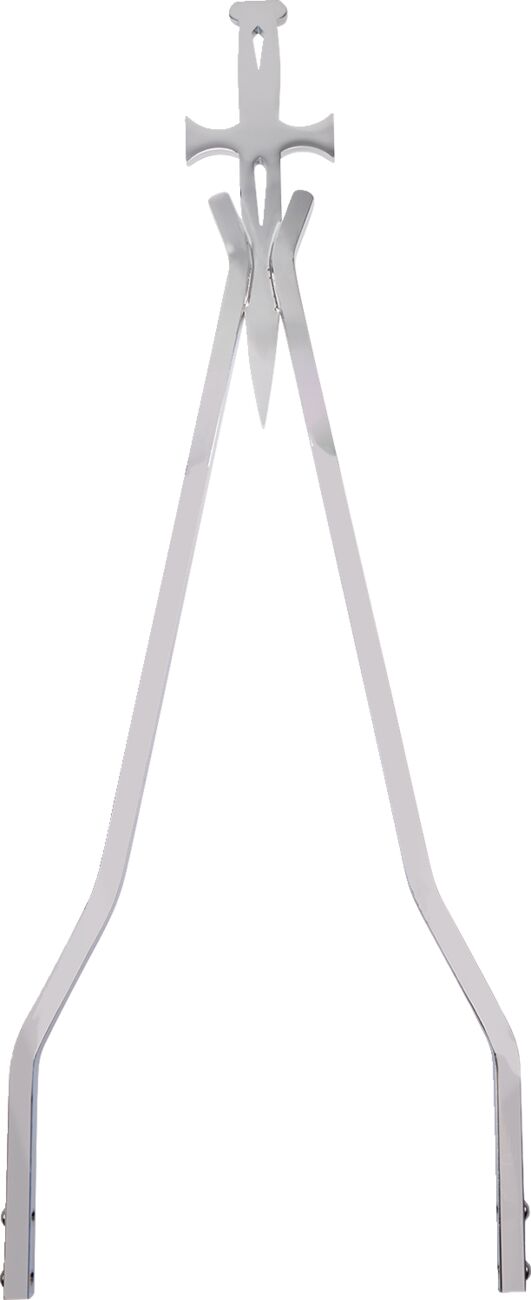 Cycle Visions Sissybar 30 Daggtd Fxst Ch SISSY BARS - MOTORCYCLE Cycle Visions