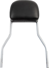 Cobra Short Square Sissy Bar Chrome With Pad Hd Sissy Bars Cobra