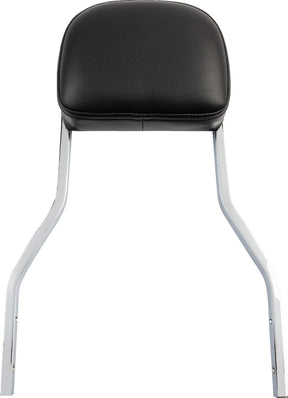 Cobra Short Square Sissy Bar Chrome With Pad Hd Sissy Bars Cobra