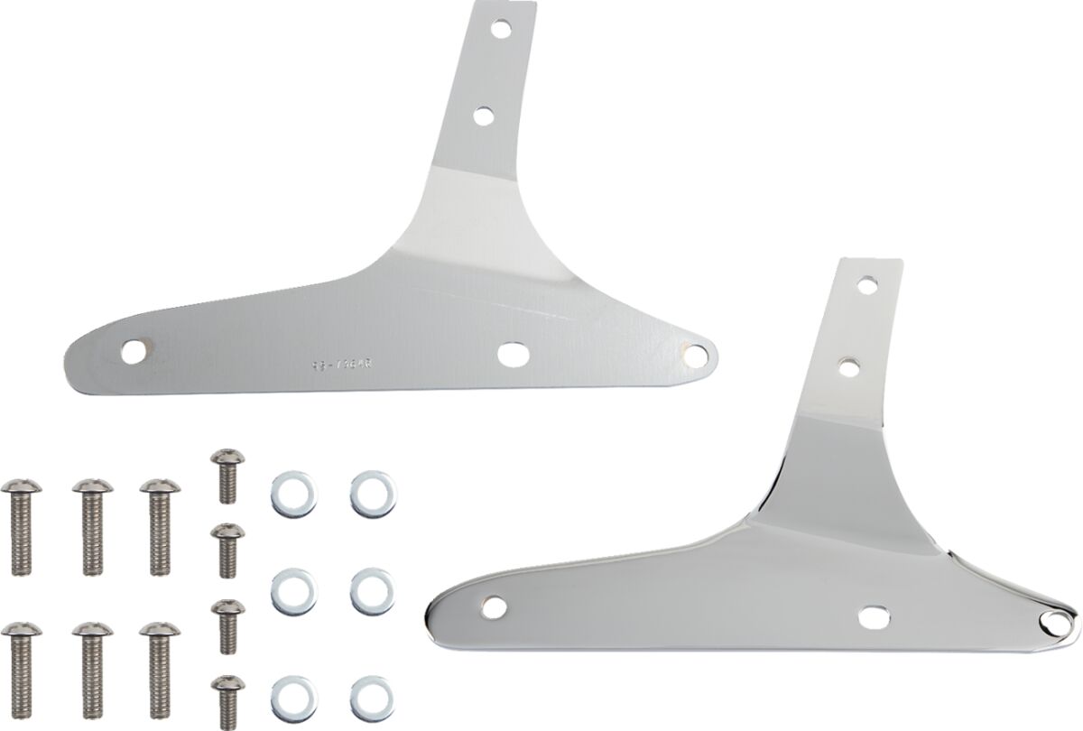 Cobra Short Square Sissy Bar Chrome With Pad Hd Sissy Bars Cobra