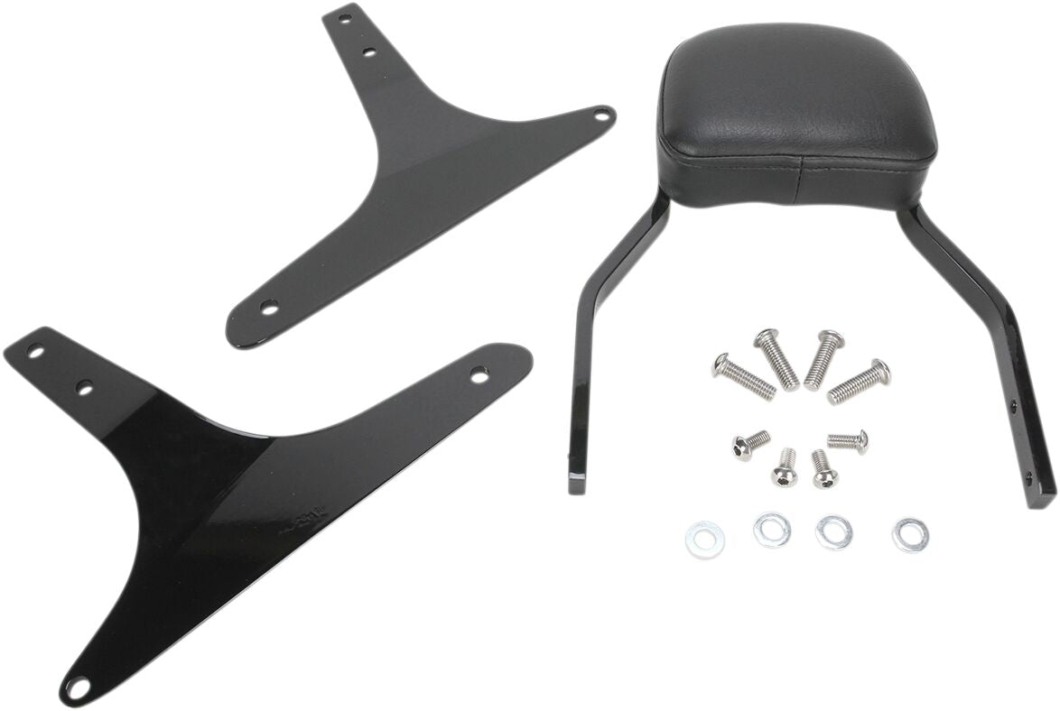 Cobra 11" Mini Square Sissy Bar Black Hd Sissy Bars Cobra