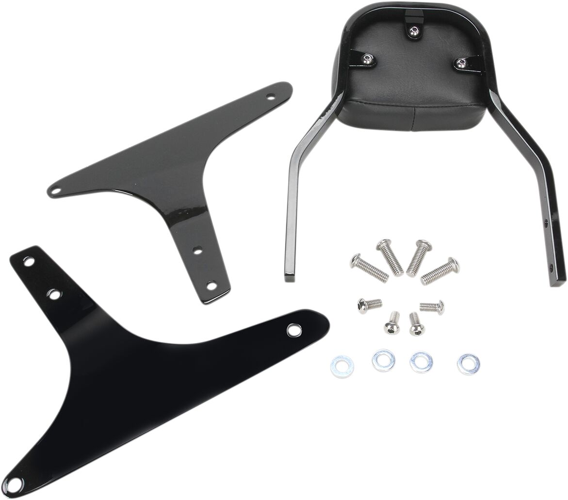 Cobra 11" Mini Square Sissy Bar Black Hd Sissy Bars Cobra