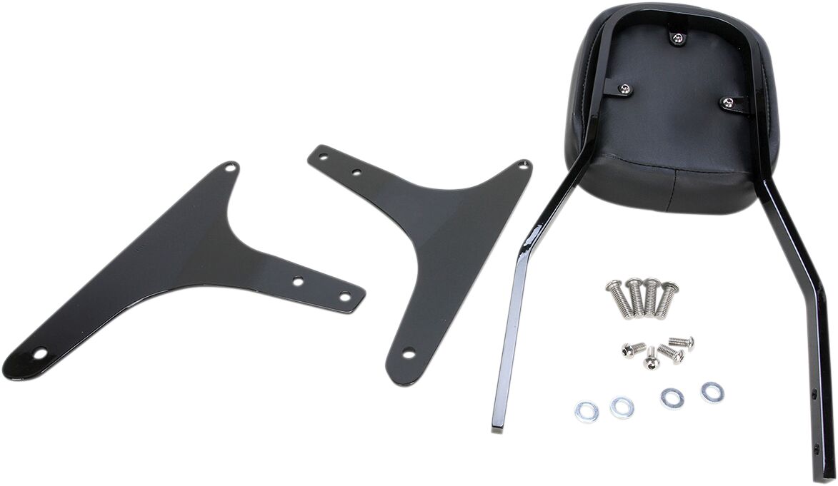 Cobra Sissy Bar Std Blk Sftail SISSY BARS - MOTORCYCLE Cobra