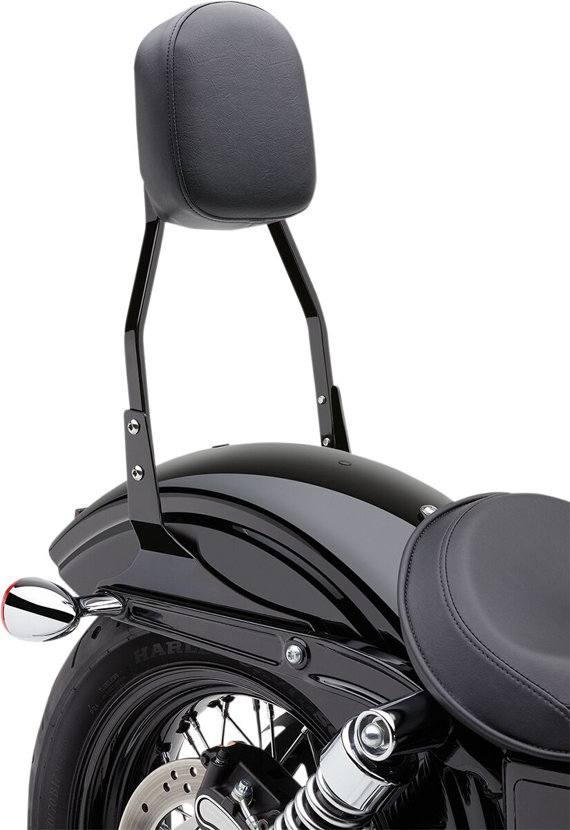 Cobra Sissy Bar Std Blk Dyna SISSY BARS - MOTORCYCLE Cobra