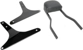 Cobra 14" Short Square Sissy Bar Black Hd Sissy Bars Cobra