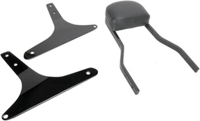 Cobra 14" Short Square Sissy Bar Black Hd Sissy Bars Cobra