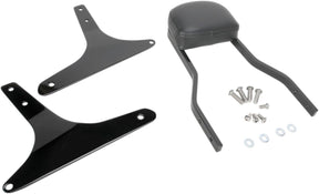Cobra 14" Short Square Sissy Bar Black Hd Sissy Bars Cobra