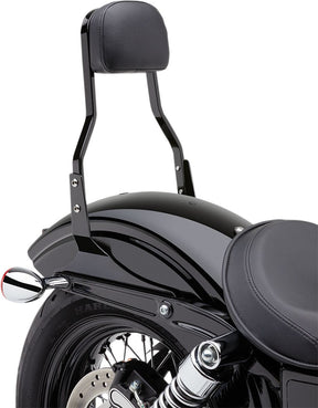 Cobra 14" Short Square Sissy Bar Black Hd Sissy Bars Cobra