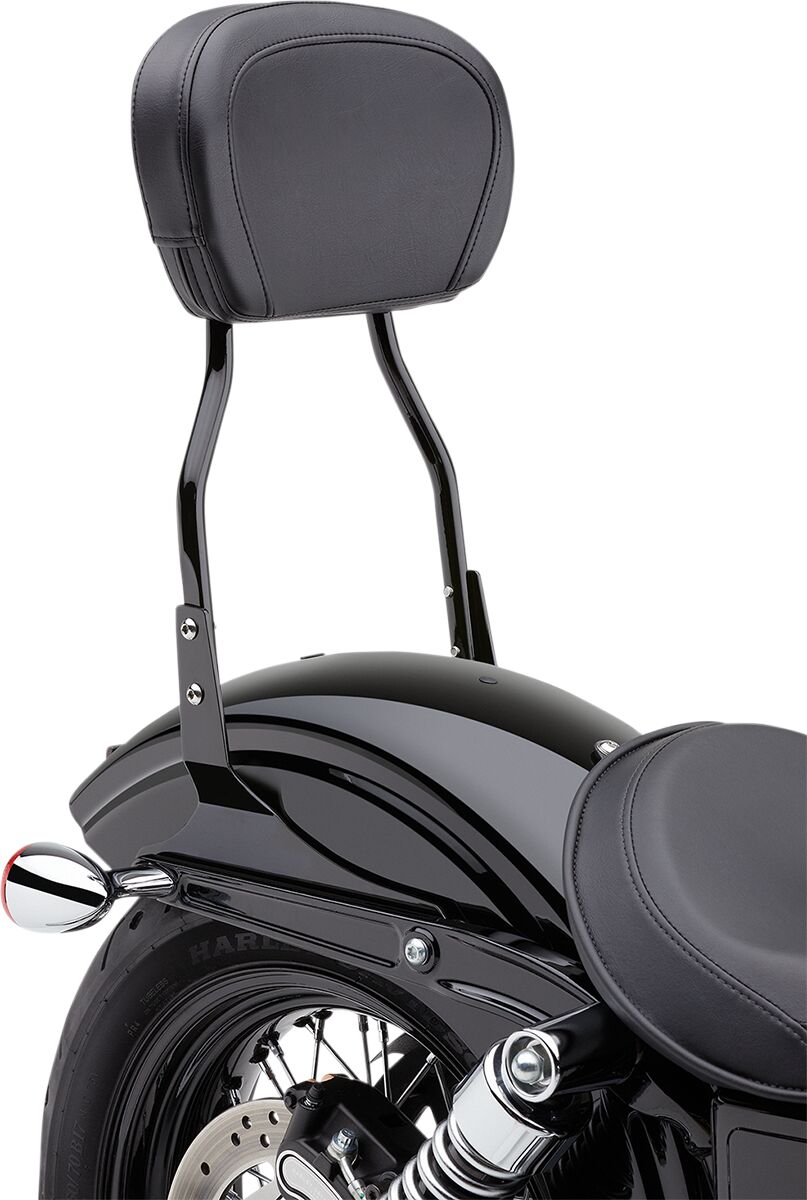 Cobra 14" Standard Round Sissy Bar Black Hd Cobra