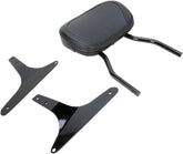 Cobra 12" Short Round Sissy Bar Black Hd Sissy Bars Cobra