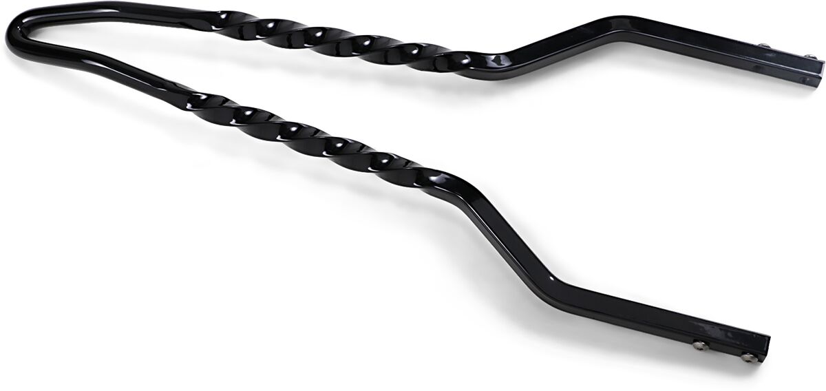 Cycle Visions Sissy Bar Twist 18 Blk SISSY BARS - MOTORCYCLE Cycle Visions