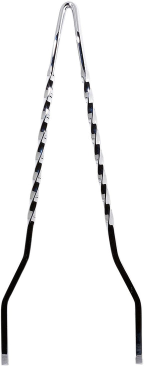 Cycle Visions Sissy Bar Twist 30 Blk SISSY BARS - MOTORCYCLE Cycle Visions