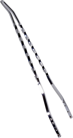 Cycle Visions Sissy Bar Twist 30 Blk SISSY BARS - MOTORCYCLE Cycle Visions