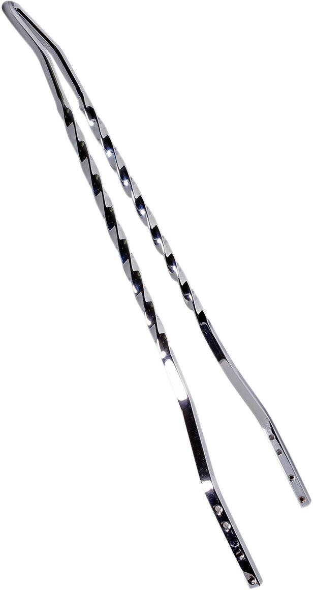 Cycle Visions Sissy Bar Twist 30 Blk SISSY BARS - MOTORCYCLE Cycle Visions