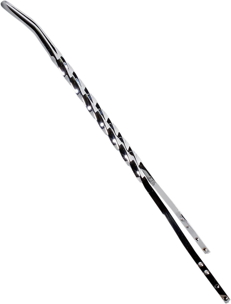 Cycle Visions Sissy Bar Twist 30 Blk SISSY BARS - MOTORCYCLE Cycle Visions