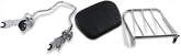 Rivco Products Luggage Rack Backrest Quick Detach Chrome Sissy Bars Rivco Products Default Title