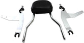 Cobra Backrest Detachable Quick Chrome Sissy Bars Cobra