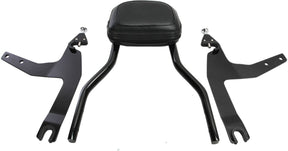 Cobra Backrest Detachable Quick Black Sissy Bars Cobra