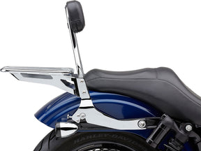 Cobra Backrest Detachable Quick Chrome Sissy Bars Cobra