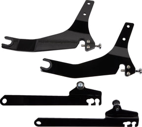 Cobra Backrest Detachable Quick Black Sissy Bars Cobra