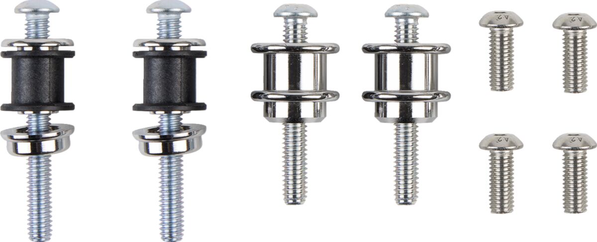 Cobra Backrest Detachable Quick Chrome Sissy Bars Cobra