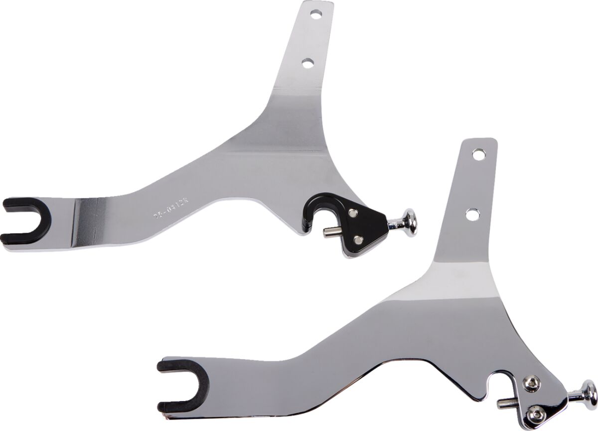 Cobra Backrest Detachable Quick Chrome Sissy Bars Cobra