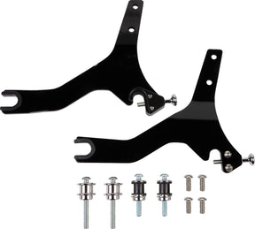 Cobra Backrest Detachable Quick Black Sissy Bars Cobra