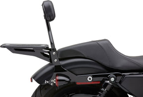 Cobra Backrest Detachable Quick Black Sissy Bars Cobra