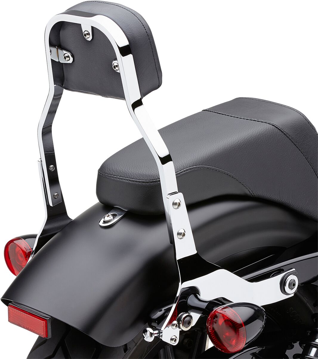 Cobra Backrest Det Mini Chr Sft SISSY BARS - MOTORCYCLE Cobra