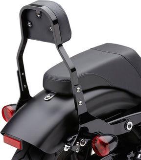 Cobra Backrest Det Mini Blk Sft SISSY BARS - MOTORCYCLE Cobra