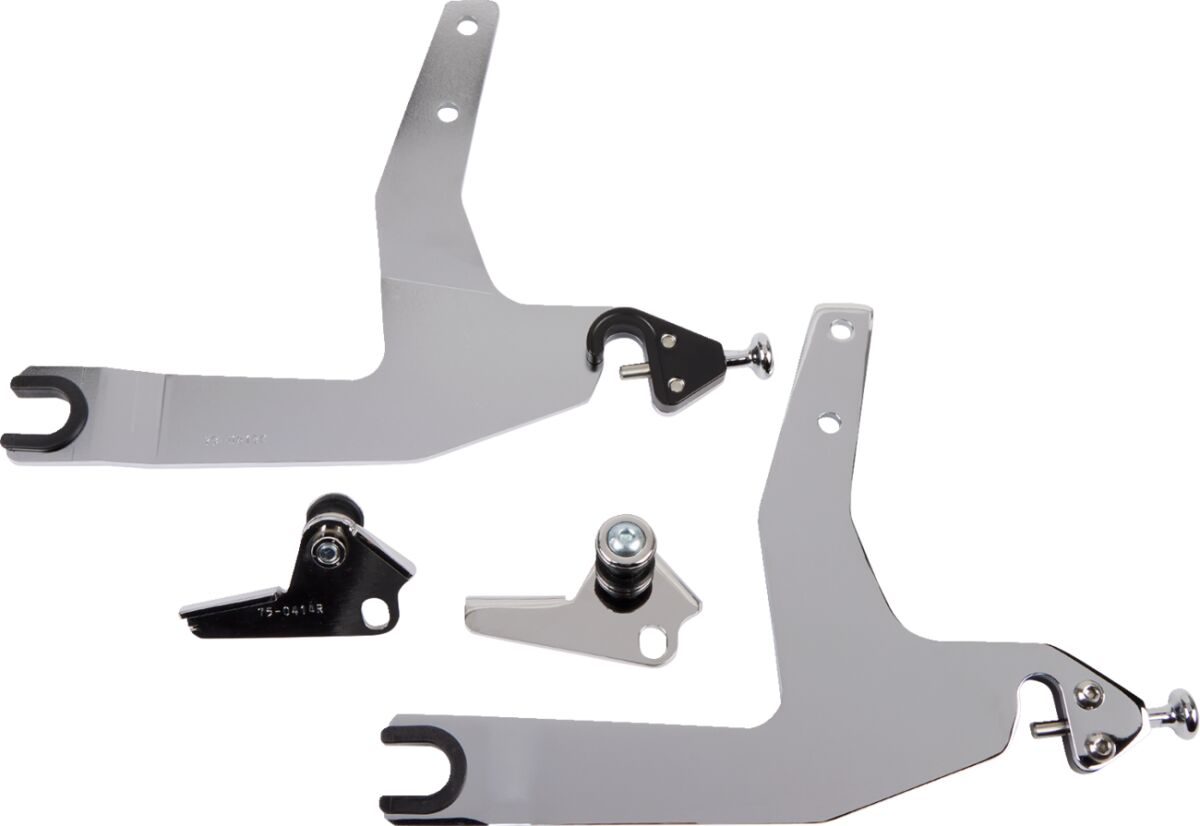Cobra Backrest Detachable Mini Kit Chrome Sissy Bars Cobra
