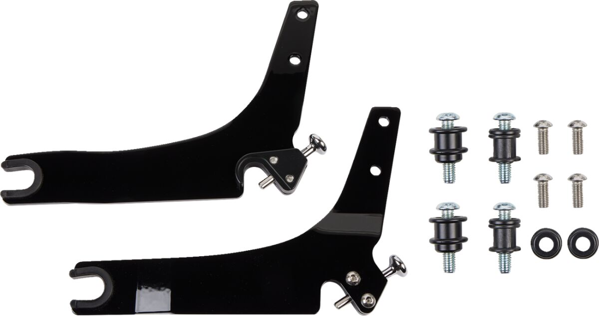 Cobra Backrest Det Shrt Chr Spt SISSY BARS - MOTORCYCLE Cobra