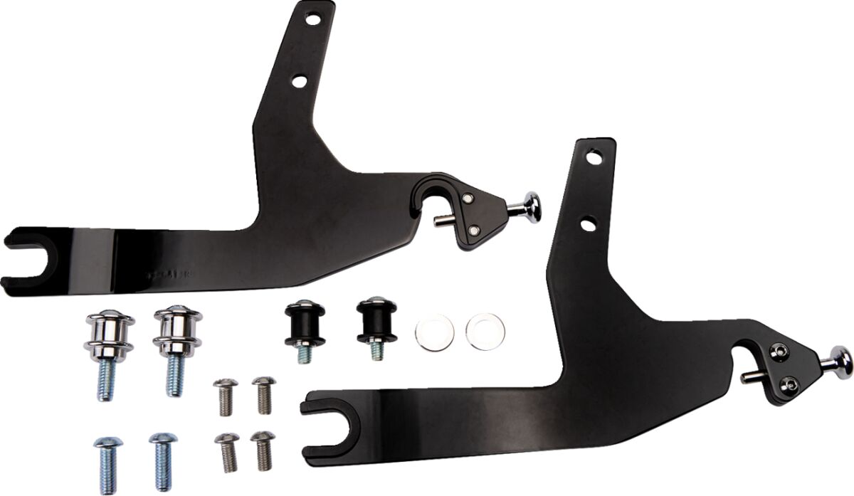 Cobra Backrest Detachable Mini Kit Black Sissy Bars Cobra