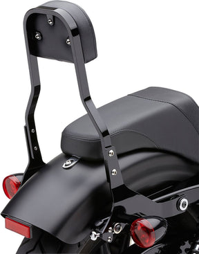 Cobra Backrest Detachable Mini Kit Black Sissy Bars Cobra
