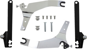 Cobra Backrest Detachable Mini Kit Chrome Sissy Bars Cobra
