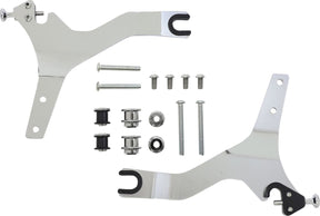Cobra Backrest Detachable Mini Kit Chrome Sissy Bars Cobra