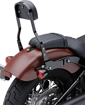 Cobra Backrest Det Shrt Blk Spt SISSY BARS - MOTORCYCLE Cobra