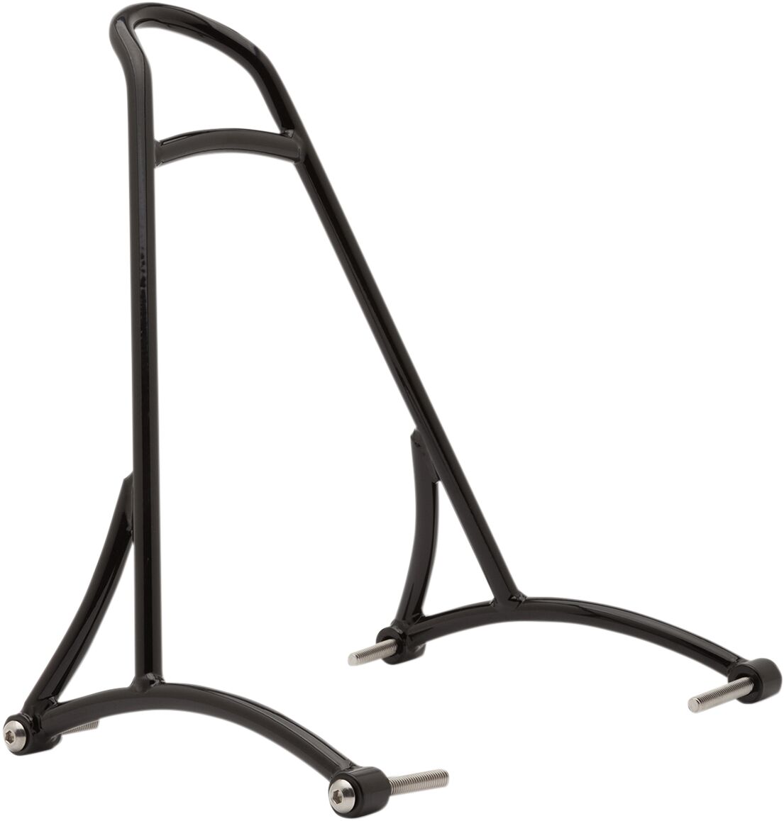 Burly Brand Sissy Bar Short W/Pad Black Powder Coated Sissy Bars Burly Brand