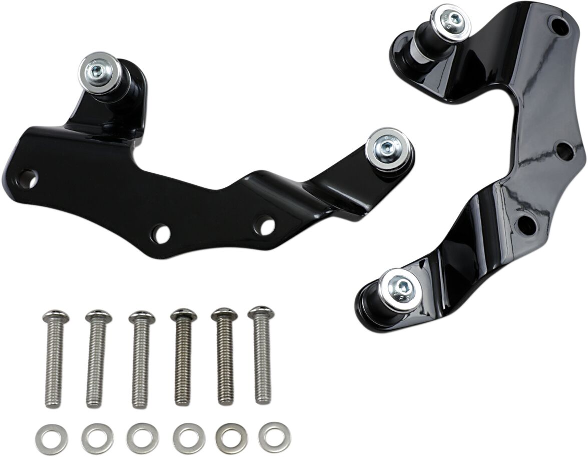 Cobra Mounting Kit Detachable Black Sissy Bars Cobra