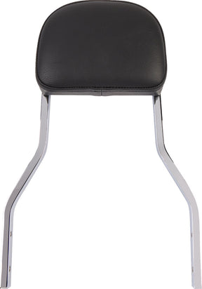 Cobra Backrest Detachable Round Black Sissy Bars Cobra